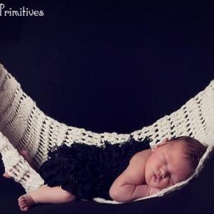 Crochet Baby Hammock-perfect For Photo Prop