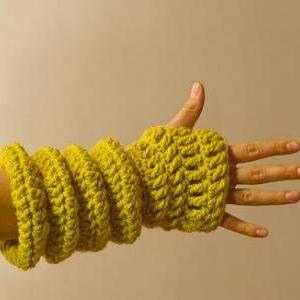 Crochet Women's Fingerless..